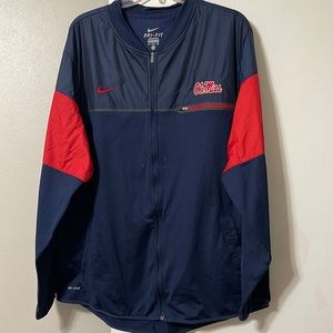 Ole Miss Issued Team Jacket